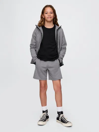 Gap Kids Fit 5" Fit Tech Shorts In Grey