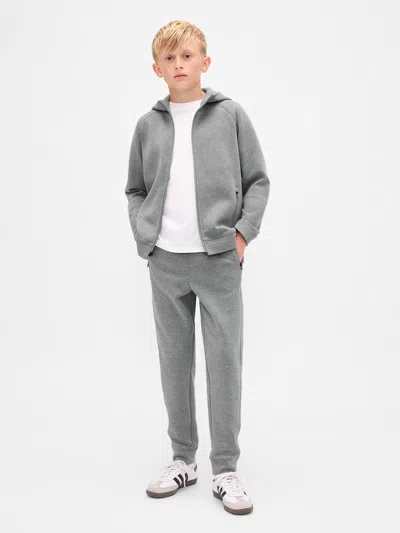 Gap Kids Fit Tech Quick-dry Joggers In Grey