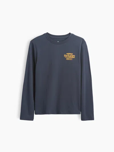 Gap Kids Graphic T-shirt In Vintage Navy