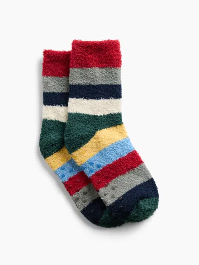 Gap Kids Happy Stripe Cozy Socks In Multi