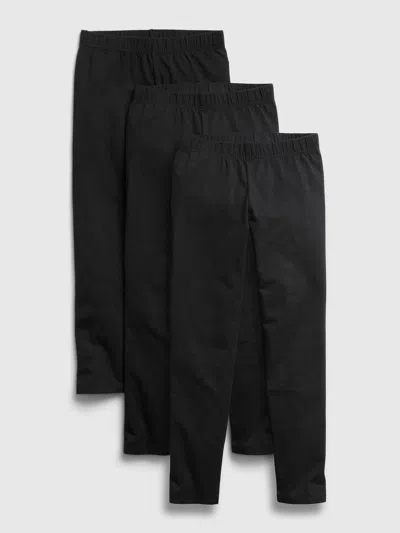Gap Kids Leggings (3-pack) In Black