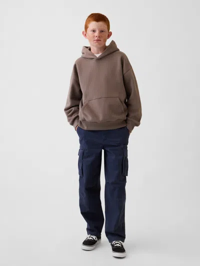 Gap Kids Loose Cargo Pants In Blue