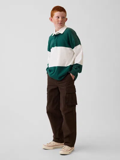 Gap Kids Loose Cargo Pants In Ground