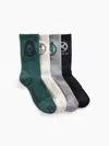 Gap Kids Marvel Crew Socks (4-pack) In Multi
