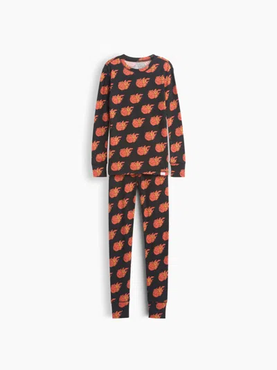 Gap Kids Organic Brushed Cotton Pj Set In Basketball