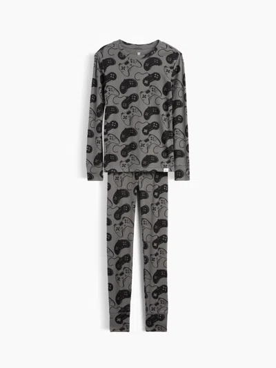 Gap Kids Organic Brushed Cotton Pj Set In Video Game
