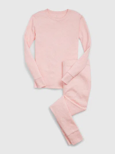 Gap Kids Organic Cotton Pj Set In Pink