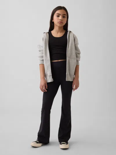Gap Kids Performance Flare Leggings In Black