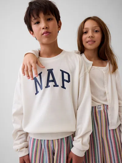 Gap Kids Recycled Flannel Pj Pants In Happy Stripes