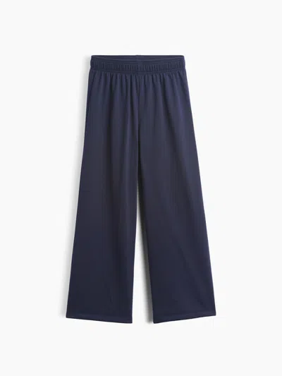 Gap Kids Recycled Nap Logo Pj Pants In Blue