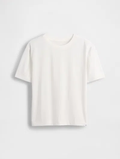 Gap Kids Recycled Oversized Pj T-shirt In Off White