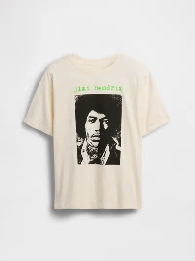 Gap Kids Relaxed Graphic T-shirt In Ivory Frost