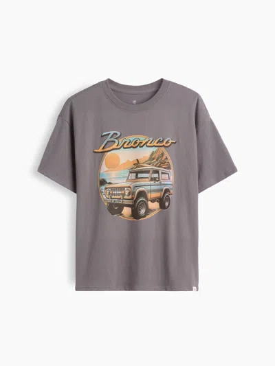 Gap Kids Relaxed Graphic T-shirt In Shadow