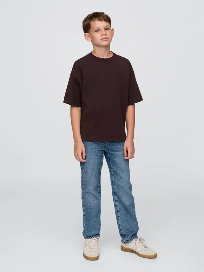 Gap Kids Relaxed Straight Jeans In New Medium Wash