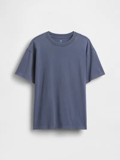 Gap Kids Relaxed T-shirt In Blue Ridge