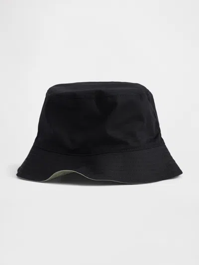Gap Kids Reversible Bucket Hat In Black