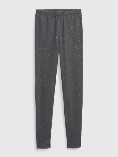 Gap Kids Sparkle Leggings In Gray