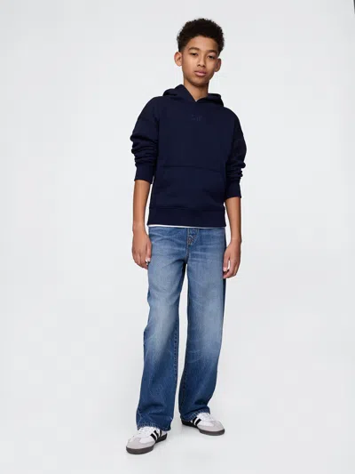 Gap Kids Ultrasoft Pull-on Baggy Jeans In New Medium Wash