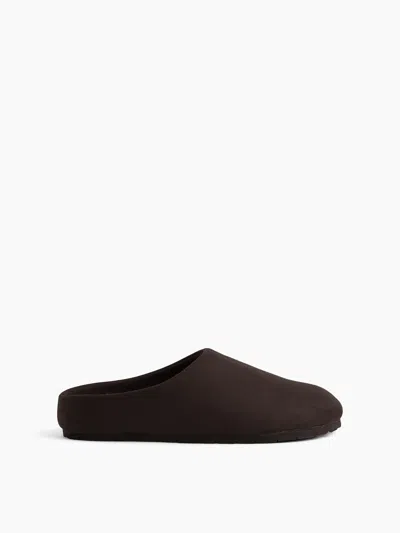 Gap Kids Vegan Suede Clogs In Terra Brown