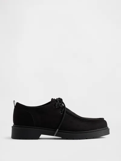 Gap Kids Vegan Suede Loafers In Black
