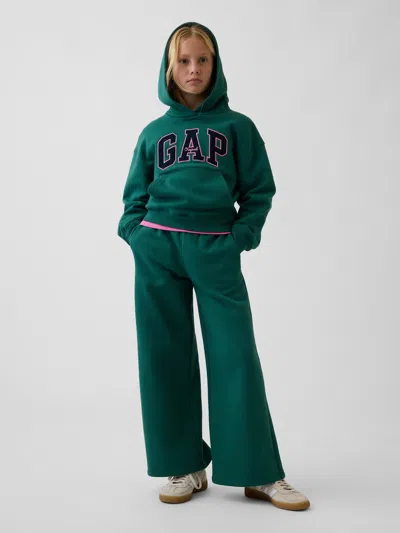 Gap Kids Vintagesoft Baggy Sweatpants In Green