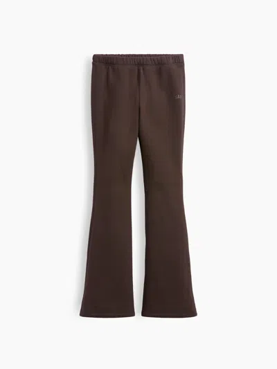 Gap Kids Vintagesoft Flare Sweatpants In Terra Brown