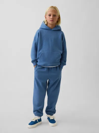 Gap Kids Vintagesoft Relaxed Joggers In Bainbridge Blue