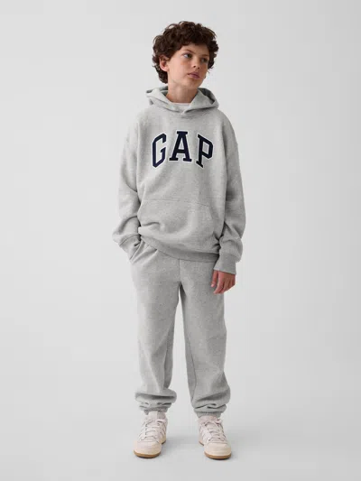 Gap Kids Vintagesoft Relaxed Joggers In Gray