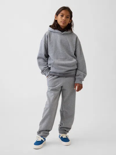 Gap Kids Vintagesoft Relaxed Joggers In Gray