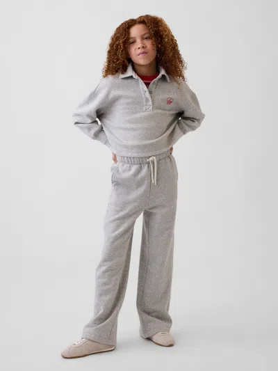 Gap Kids Vintagesoft Relaxed Sweatpants In Grey