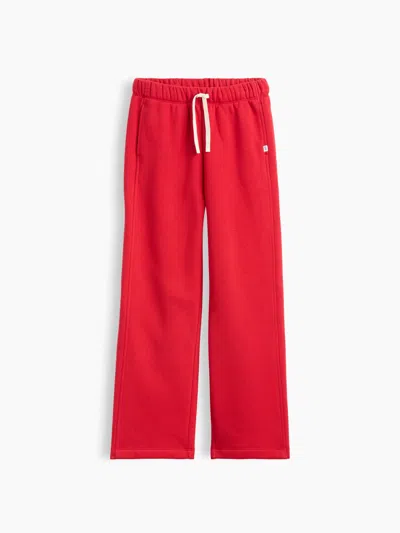 Gap Kids Vintagesoft Relaxed Sweatpants In Modern Red