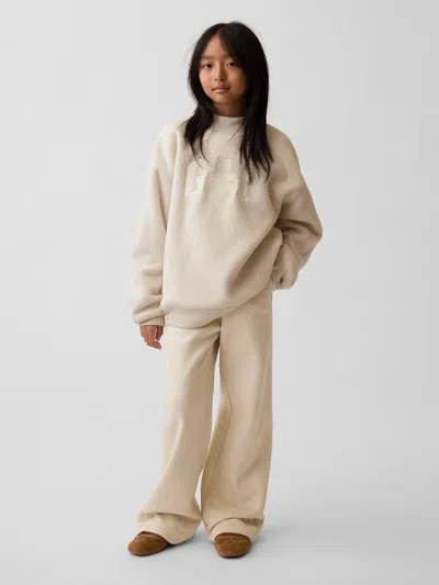 Gap Kids Vintagesoft Relaxed Sweatpants In Neutral