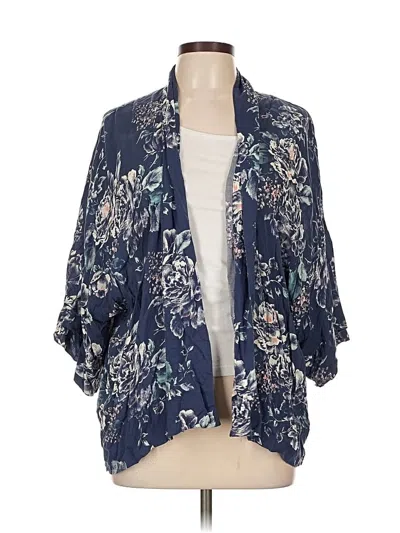 Pre-owned Gap Kimono In Blue