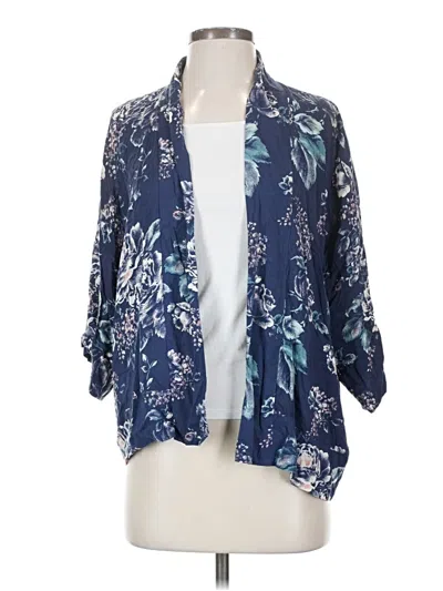 Pre-owned Gap Kimono In Blue