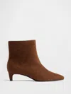 Gap Kitten Heel Pointy Boots In Animal Print