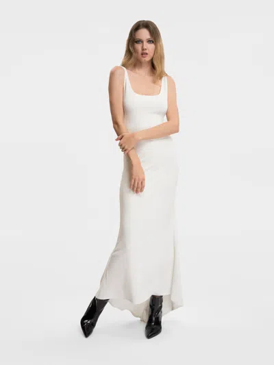 Gap Knit Maxi Dress Designed By Zac Posen In Off White