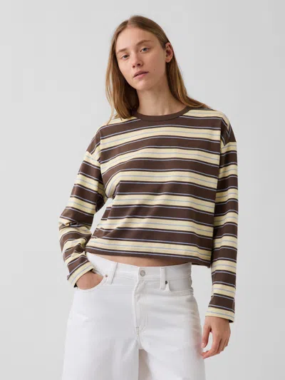 Gap Knit Oversized Crop T-shirt