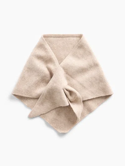 Gap Knit Triangle Scarf In Cobblestone