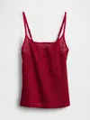 Gap Lace Cami In Sled Red