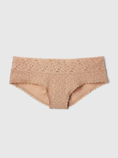 Gap Lace Cheeky In Café Au Lait Nude
