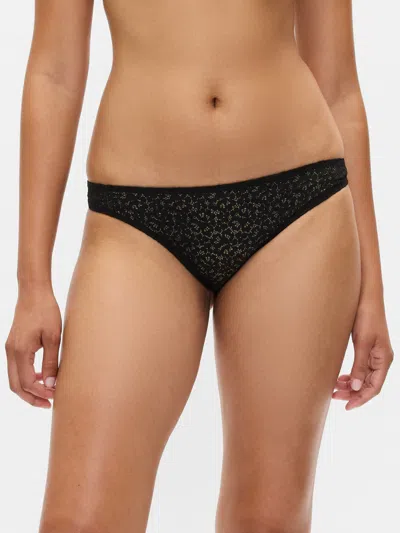 Gap Lace Thong In Black