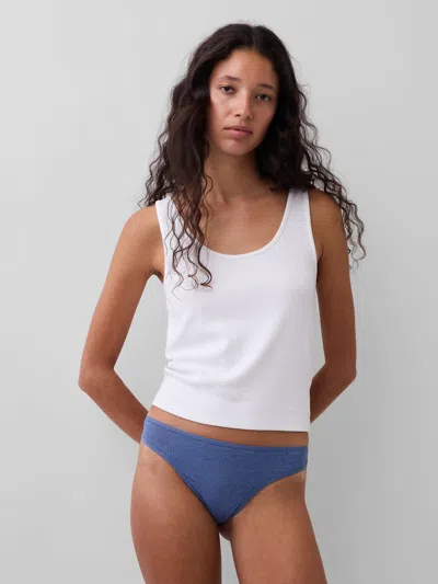 Gap Lace Thong In Blue