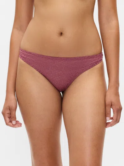 Gap Lace Thong In Painted Rose Pink