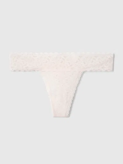 Gap Lace Thong In Rose Light Pink