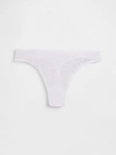 Gap Lace Thong In White