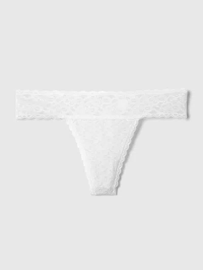 Gap Lace Thong In White