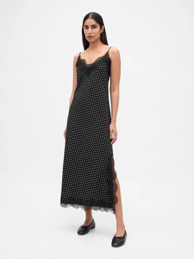 Gap Lace-trim Maxi Slip Dress