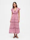 Gap Lace-trim Midi Dress