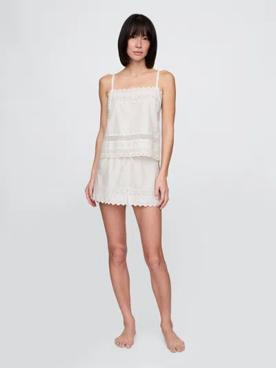 Gap Lace-trim Pj Cami Set