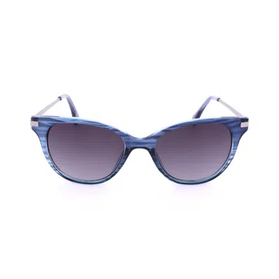 Gap Ladies Blue Cat Eye Sunglasses Sgp417-2 In ["white"]